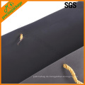 China schwarze goldene drei angeschwemmte Seilpapierkäufertasche